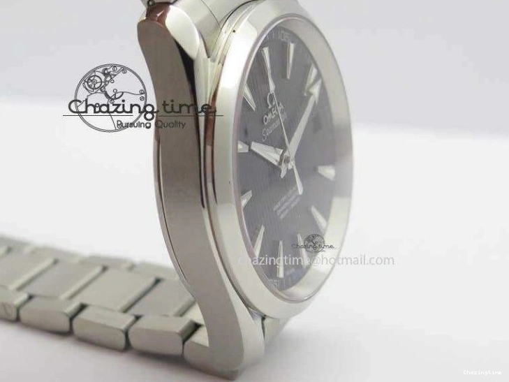 0101 Versatile Aqua Terra ‘PyeongChang 2018’ JHF Best Edition Black Dial On SS Bracelet A 8204